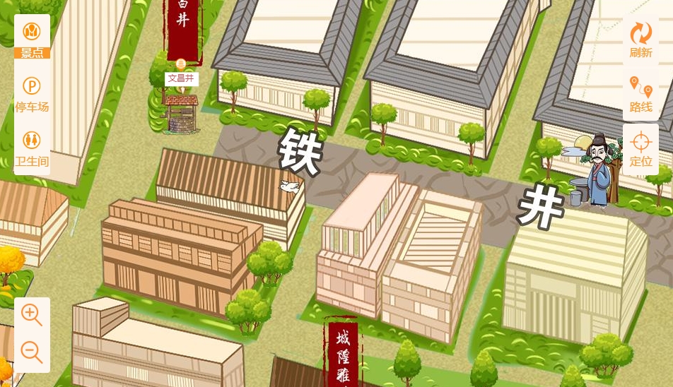 阳明智慧景区：手绘地图与语音导览的完美融合