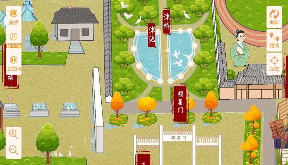 阳明手绘地图景区语音讲解导览系统：智慧景区建设的基石